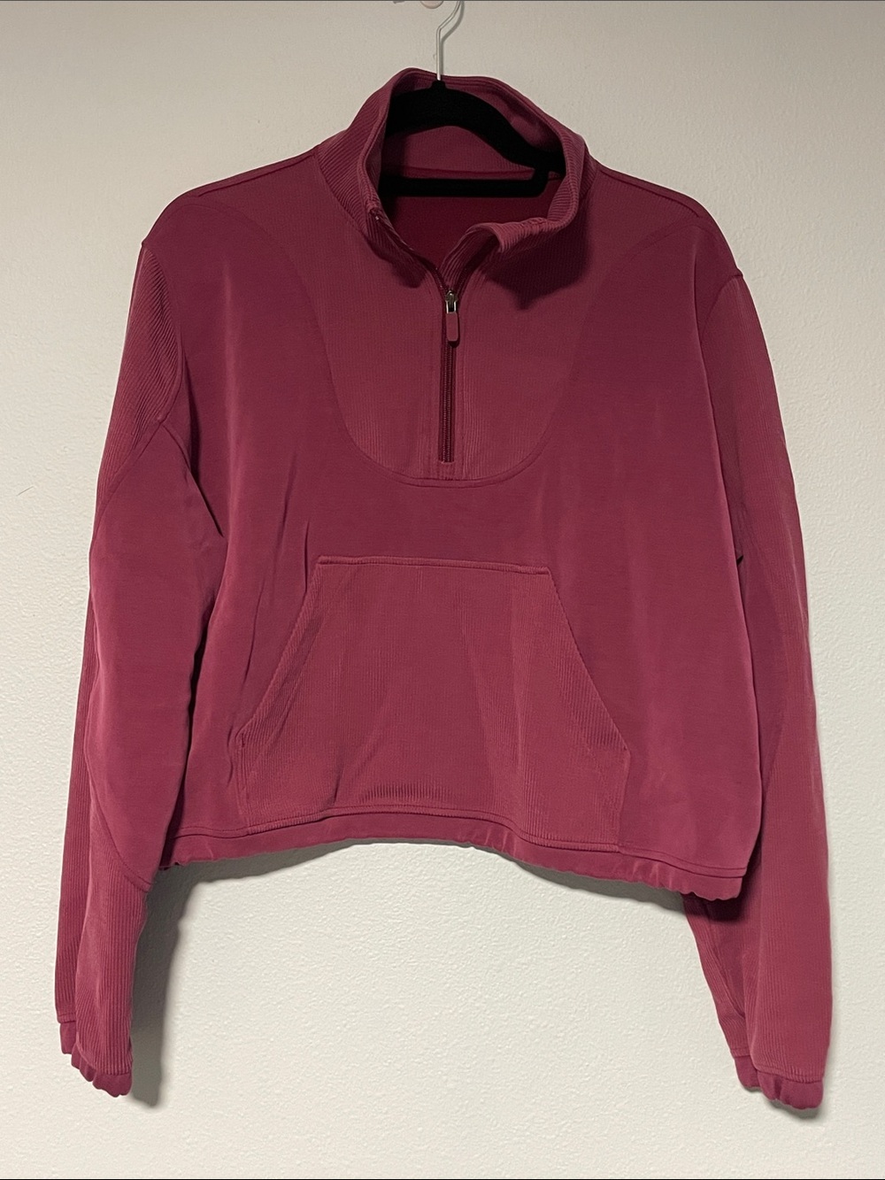 Lululemon Brushed Softstreme Ribbed Half Zip